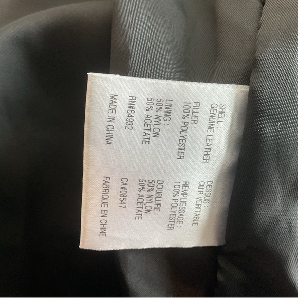 Men’s Leather CCM Jacket - Picture 10 of 10